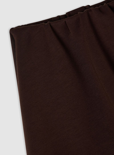 Girls' plain balloon skort