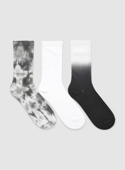Pack 3 calzini urban con stampe