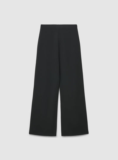 Pantaloni wide leg a tinta unita