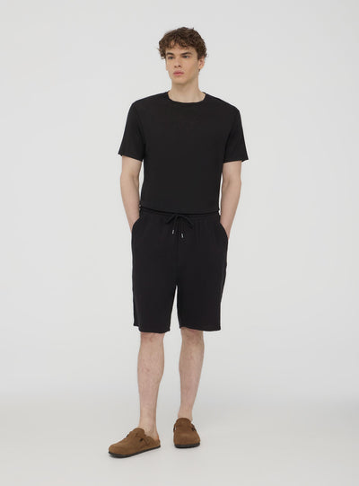 Pantaloncini in tessuto mosso morbido