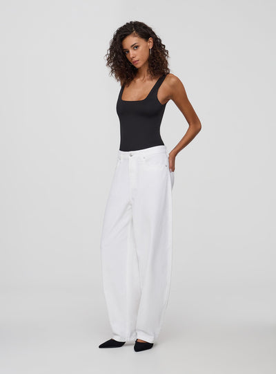 Body con scollo quadrato
