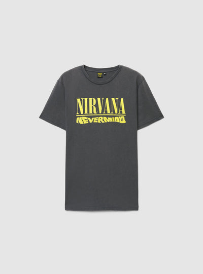 T-shirt con stampa Nirvana