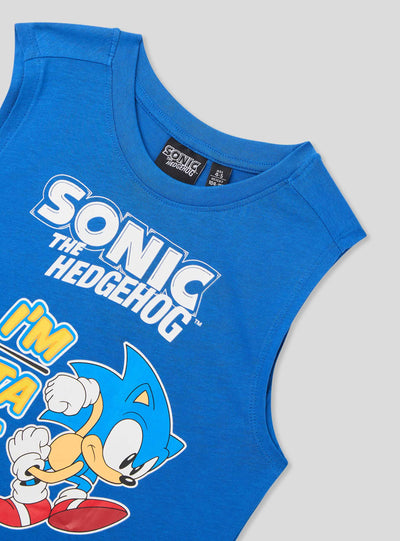 Canotta con stampa Sonic®