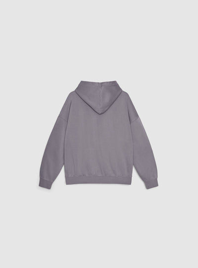 Felpa oversize con cappuccio e tasca a marsupio