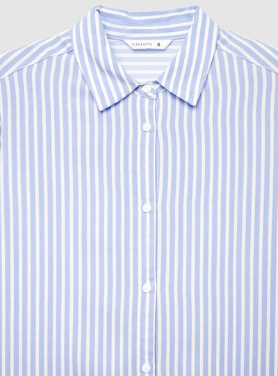 Camicia ampia a righe