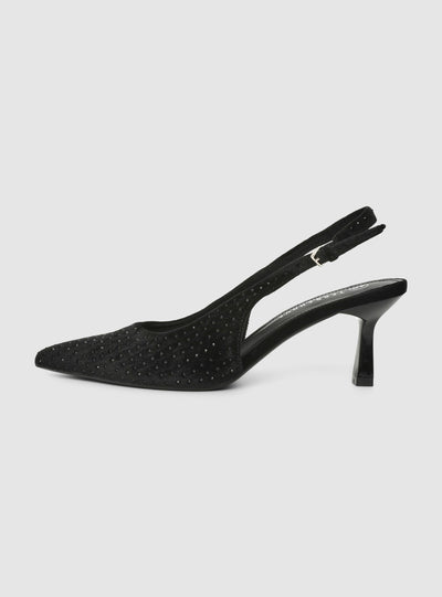Slingback dekolte sa strasom