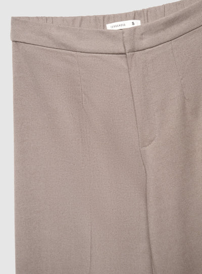 Pantalon wide leg mélangé