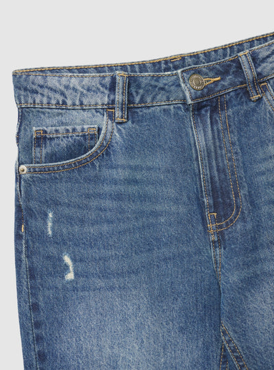 Jeans relaxed con strappi