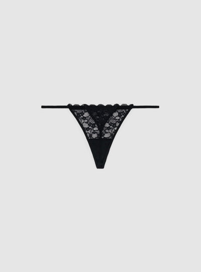 Pack 2 slip perizoma in pizzo