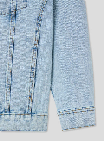 Giacca over in denim