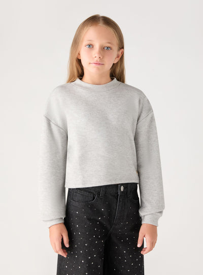 Plain-colour crop top