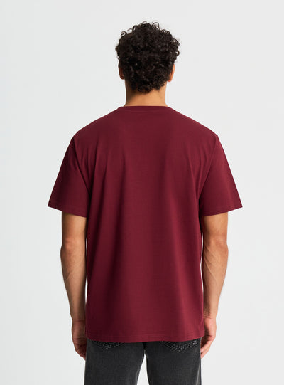 T-shirt comfort fit a tinta unita