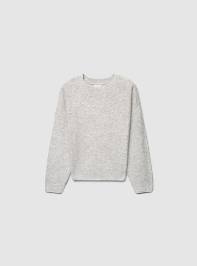 Maglia con effetto luccicante e paillettes