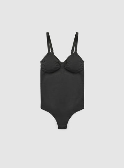 Body modellante super shaping a tinta unita