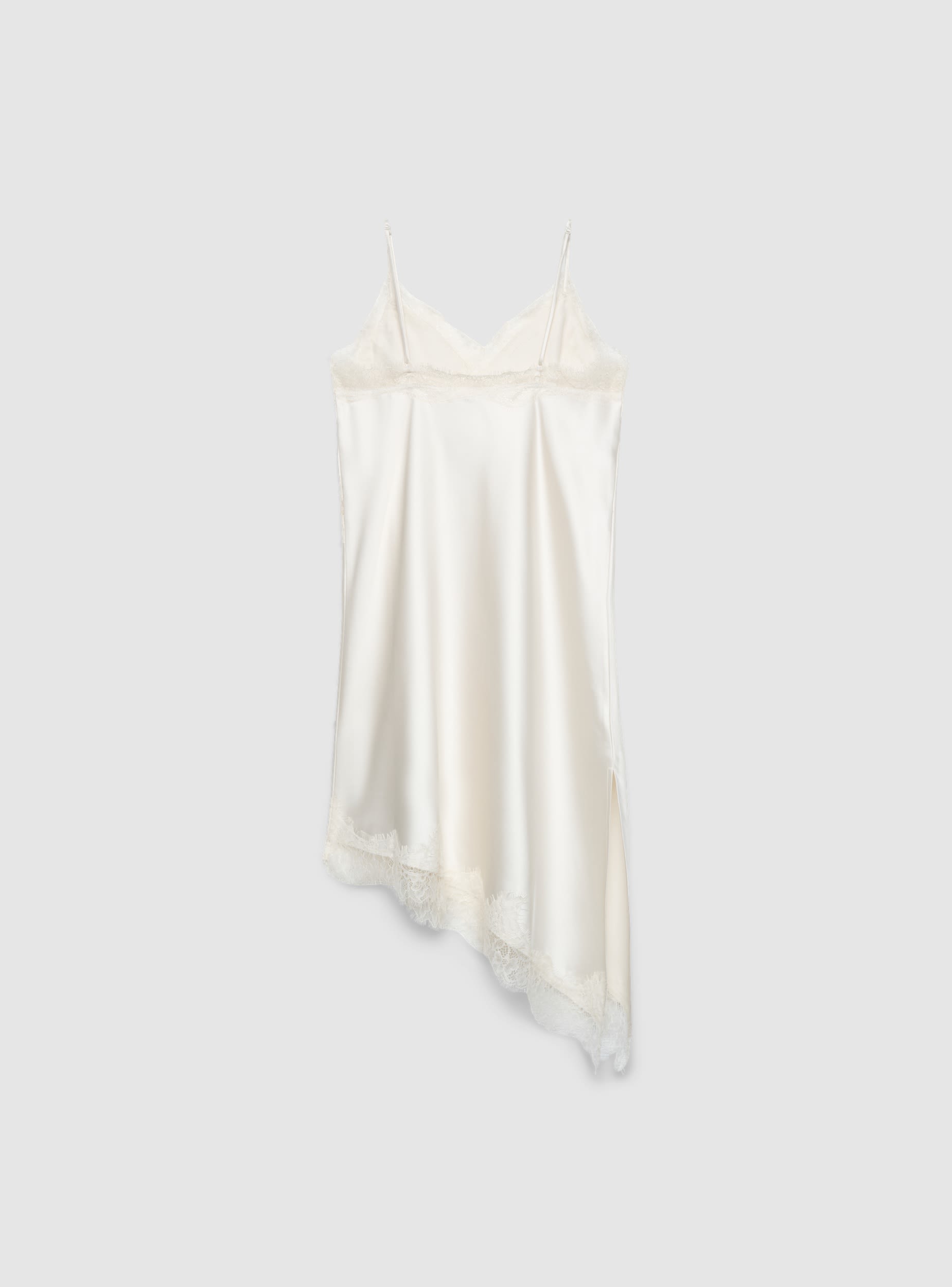 Long lingerie dress with lace details Long lingerie dress with lace details