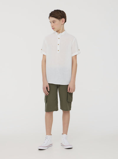 Camicia coreana tessuto leggero