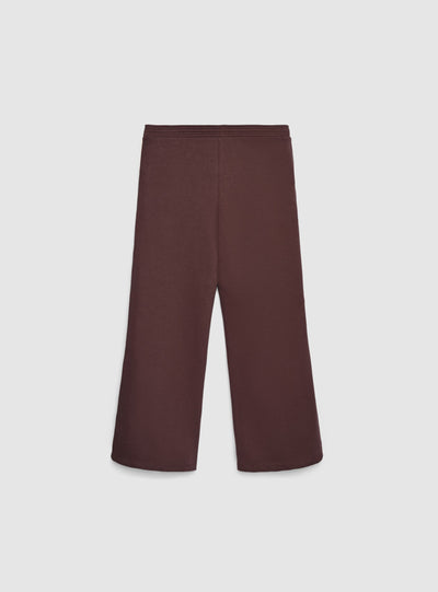 Pantaloni tuta maxi con piping laterale