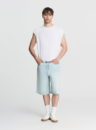 Bermuda baggy in denim