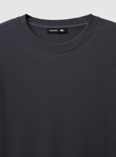 Maglia manica lunga tinta unita
