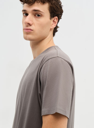 T-shirt comfort fit a tinta unita