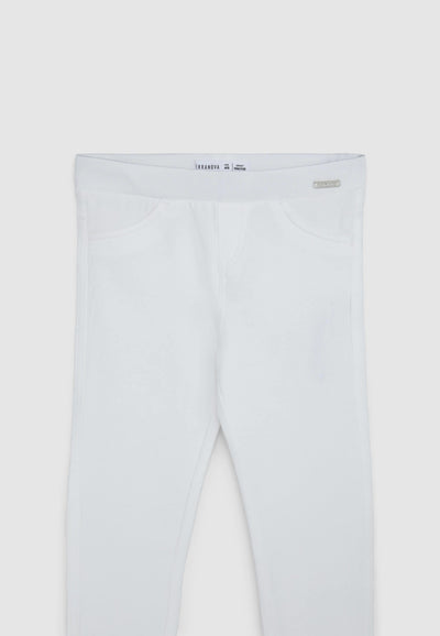 Jeggings légers élastiqués unis