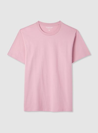 T-shirt comfort fit a tinta unita
