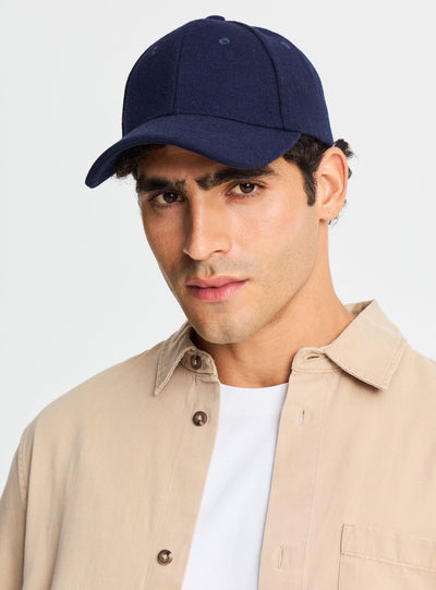 Cappellino da baseball a tinta unita