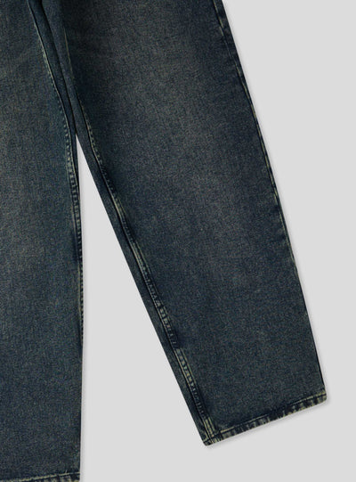 Jeans super-baggy lavaggio al thè