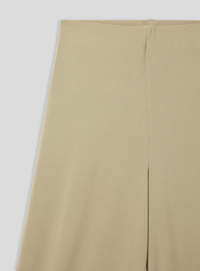 Pantaloni culotte crop