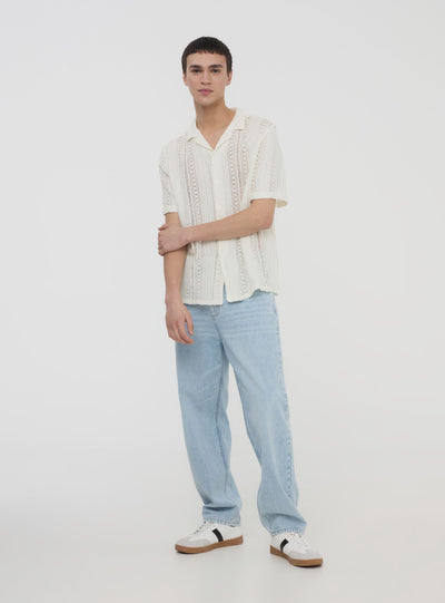 Camicia bowling crochet
