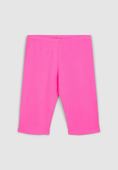 Solid colour cycling leggings