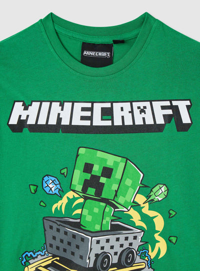 T-shirt manica lunga con stampa Minecraft®