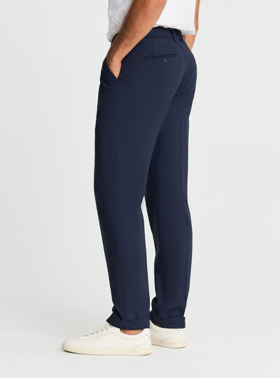 Pantaloni chino regular a tinta unita