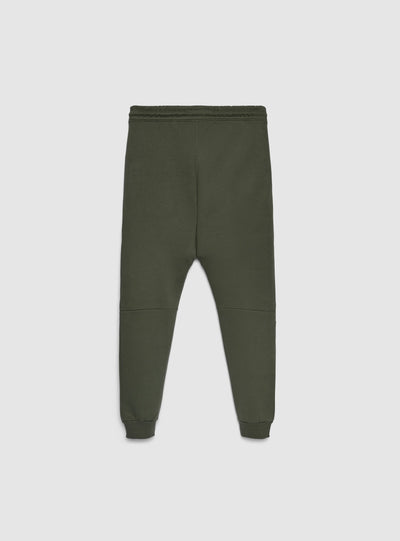 Pantaloni tuta con zip e coulisse