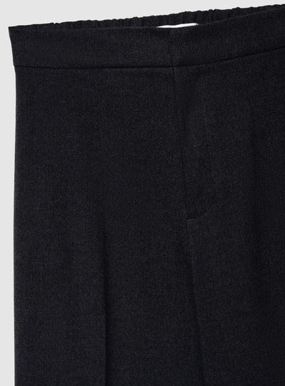 Pantaloni wide leg effetto mélange
