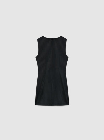 Vestito tubino gessato