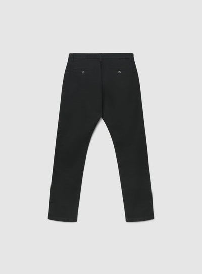 Pantaloni chino regular a tinta unita