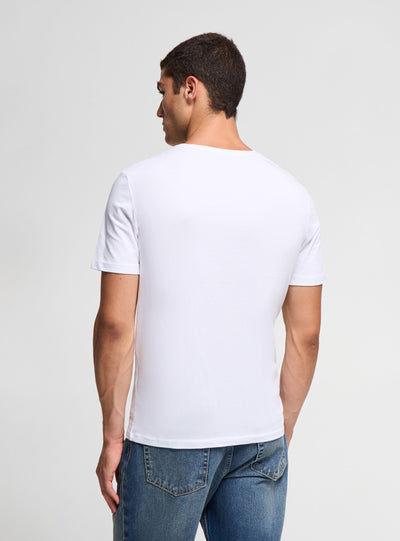 T-shirt aderente a tinta unita