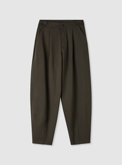 Pantalones barrel lisos