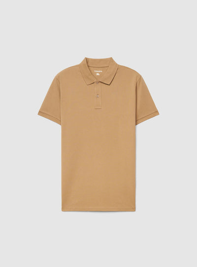 T-shirt polo a tinta unita