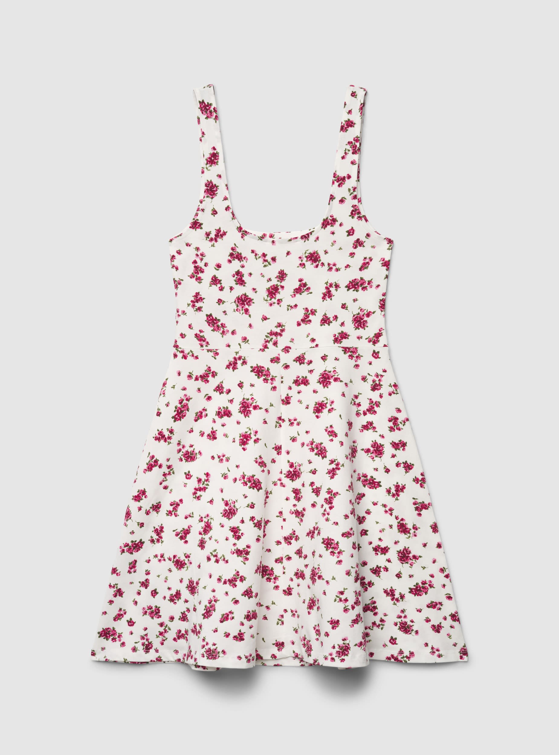 Skater dress with floral print - Terranova Skater dress with floral print - Terranova
