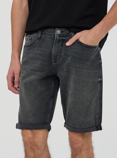Bermuda di jeans cinque tasche
