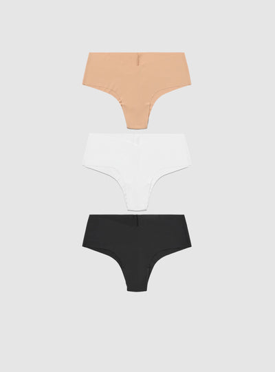 Pack 3 slip culotte a V