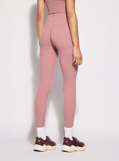 Leggings sportivi lunghi seamless arricciati