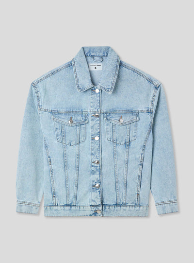 Giacca over in denim