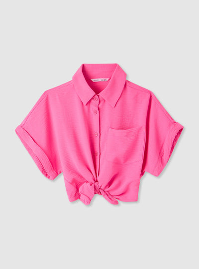 Camicia MC Tinta Unita