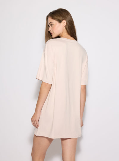 T-shirt pigiama con maxi stampa animaletti
