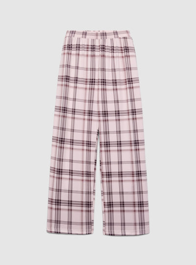 Ensemble pyjama à carreaux