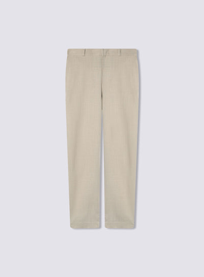 Pantaloni chino in misto lino