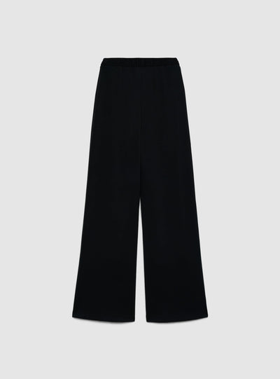 Pantaloni wide leg tinta unita